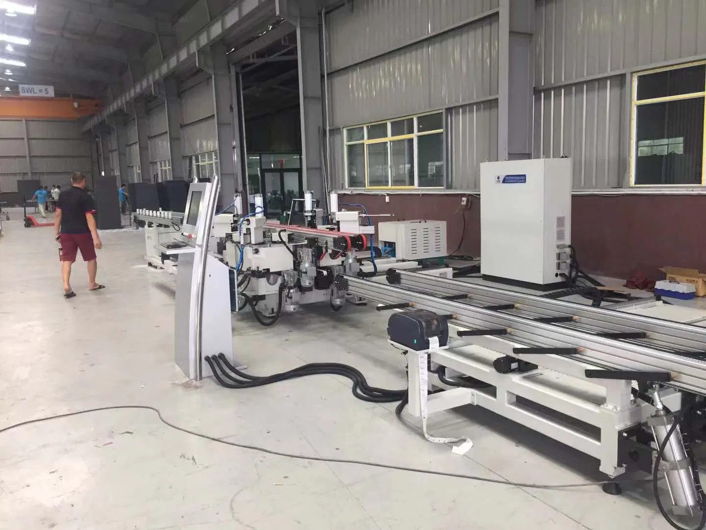 High-Precision CNC Corner Crimping Machine for Aluminum Frames