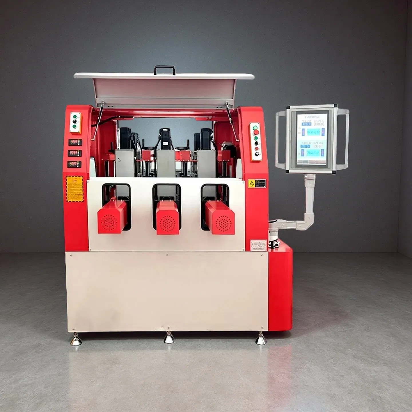 Automatic CNC Rolling Compound Machine Manufacturers Broken Bridge Aluminum Doors and Windows Processing Equipment