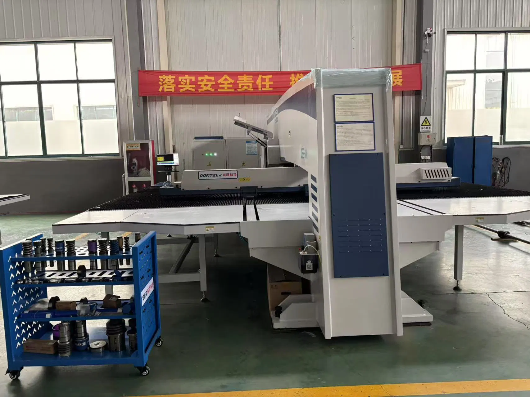 High Speed Aluminum Al Steel Plate Panel Drilling Punch Tool Machine , CNC Turret Coordinate Punching Press Machine for Cabinet, Shelf, Stand,Enclosure,Radiator