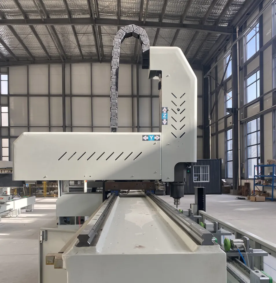 3 Axis CNC Aluminum Profile Machining Center