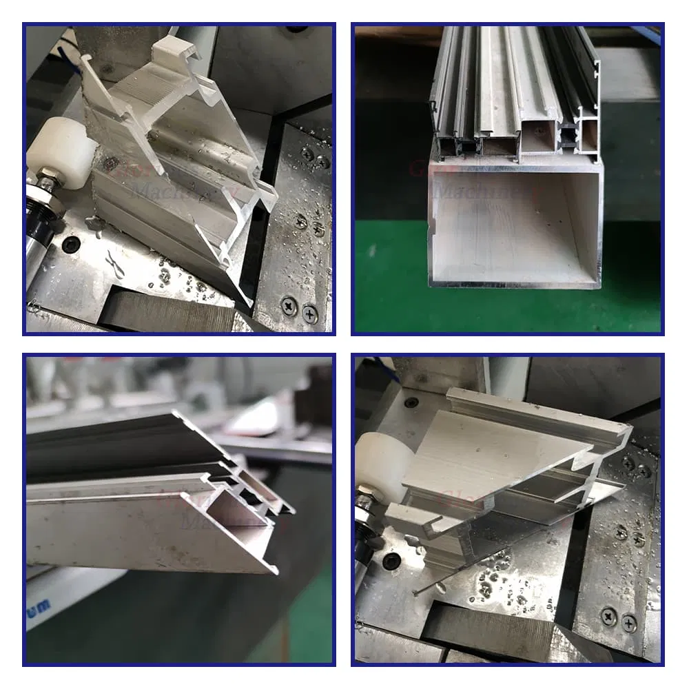 Alu Cutting Machine Aluminium Profile Arm Window Blind Aluminum Notching Saw