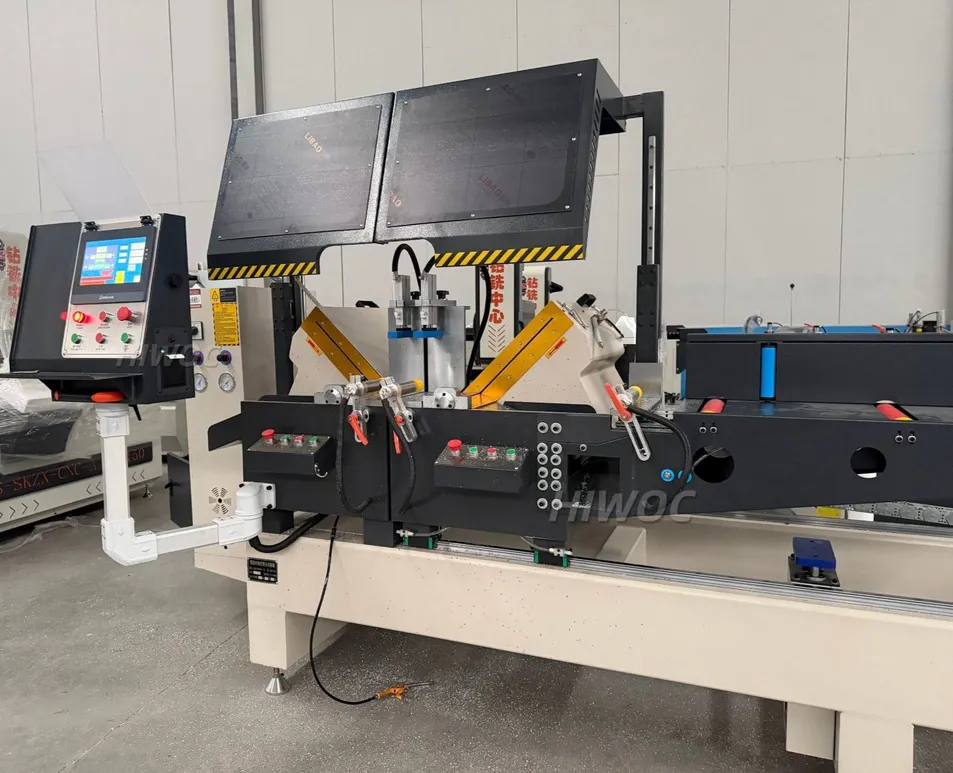 CNC Cutting Saw Machine Front View