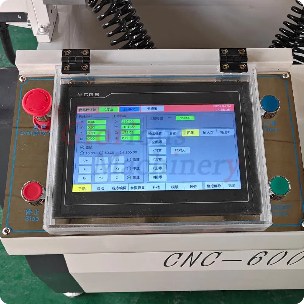 Lock Holes Making Aluminum Window PVC Milling Hinge Drilling Machine