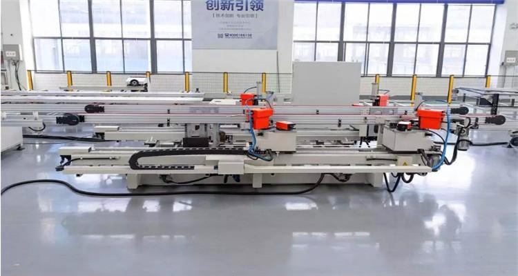 Window Frame Widnow Sash Crimping Machine Four Head Corner Crimping Equipment Assembly Automatic Production Line CNC Machine Windows