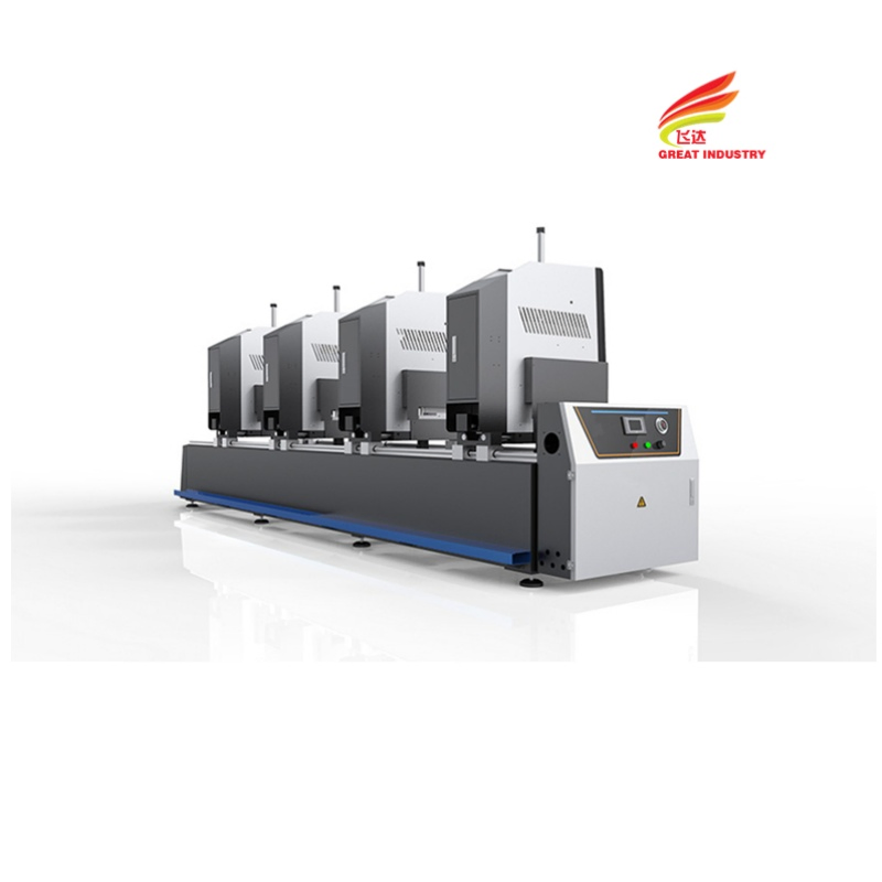 PVC Door Corner Welder Four Head Seamless Welding UPVC Window Making Machine