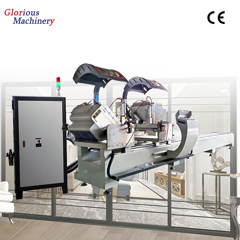 Alu Cutting Machine Aluminium Profile Arm Window Blind Aluminum Notching Saw