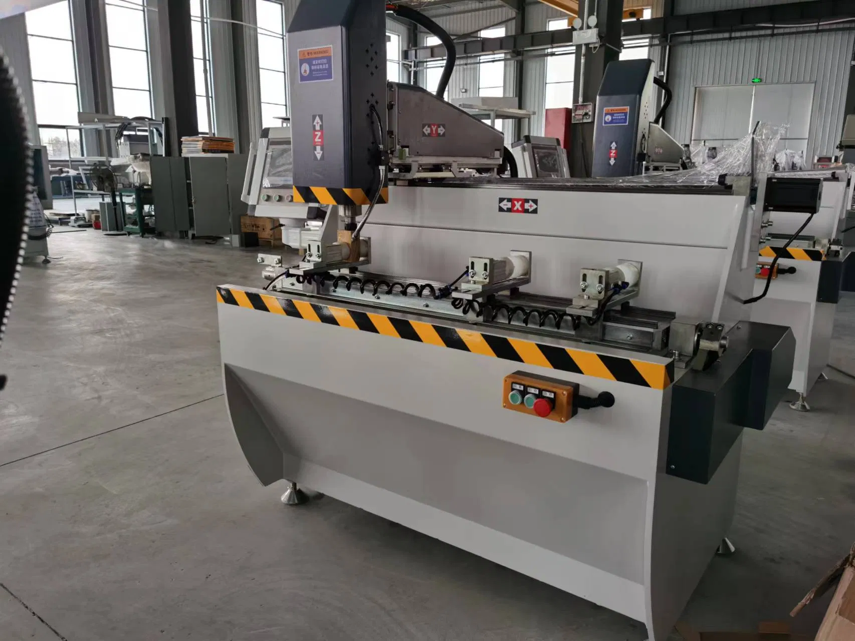 Aluminum Doors and Windows Double-Sided Processing CNC Drilling and Milling Machine Reliable Aluminum Profile Punching Machine