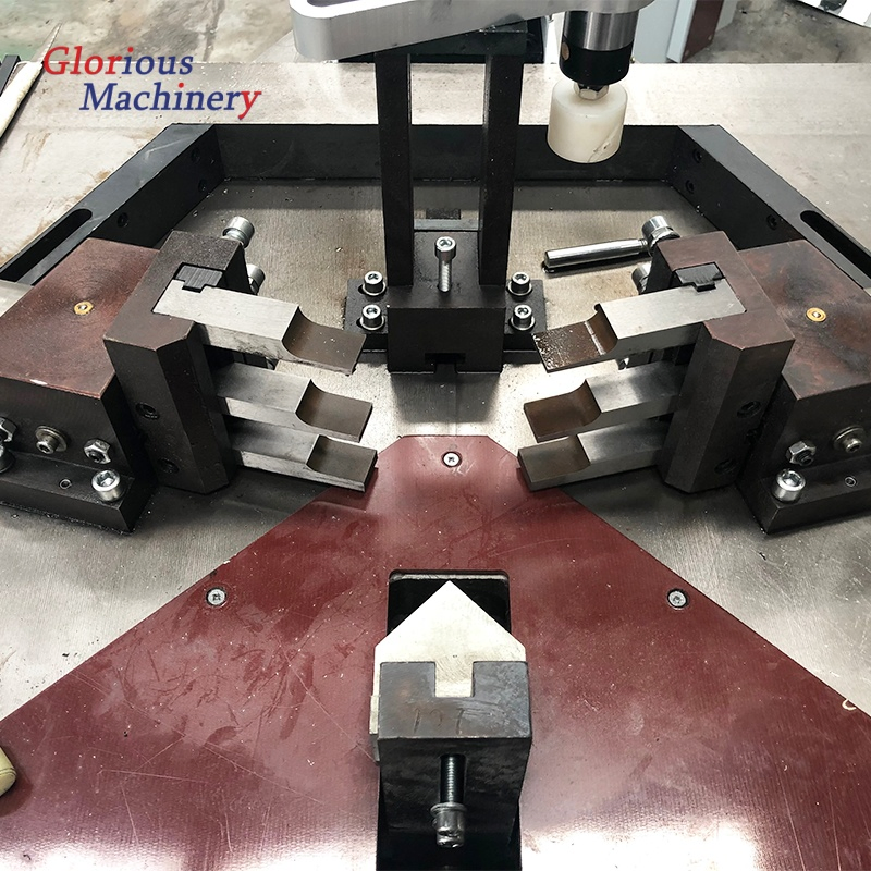 Window Hand Machine Plastic Aluminum Frame Combining Corner Crimping Machinery