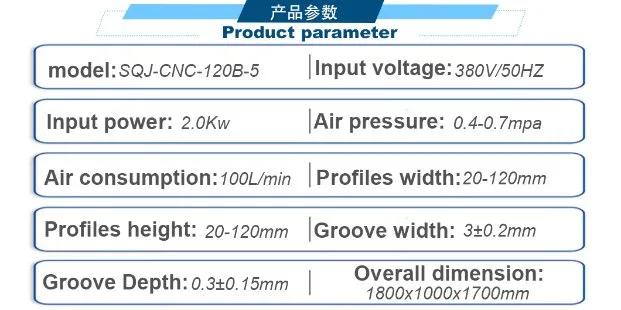 Specification details