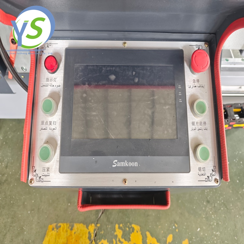 High Quality Aluminum UPVC Profile CNC Double Head Precision Cutting Saw Machine