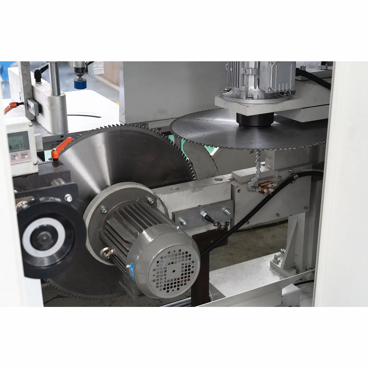 Aluminum Profile Curtain Wall Notching Saw Machine for Facade Processing