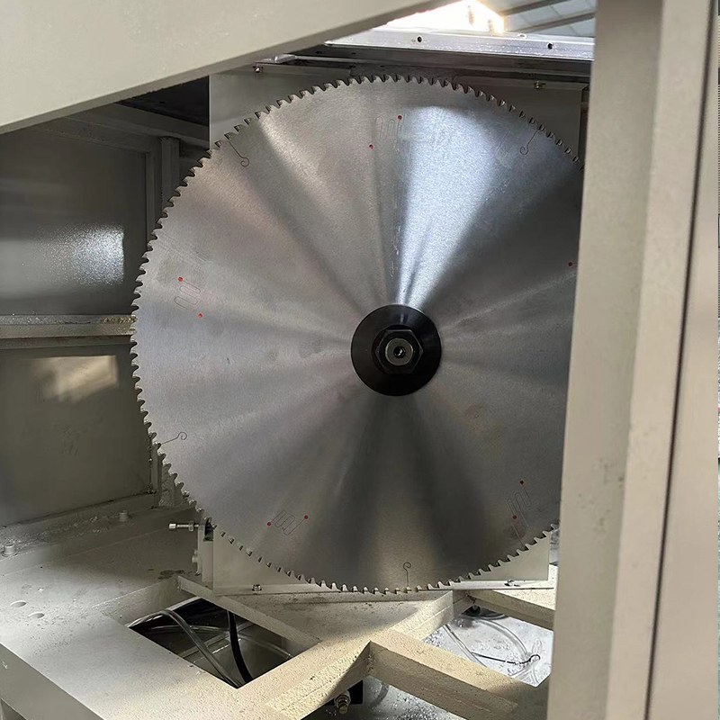 Aluminum PVC CNC Cutting Aluminium Profile Double Head Cutting Saw Window Making Machine