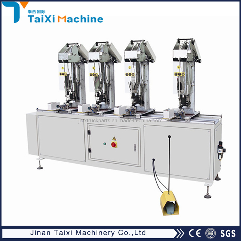 Automatic Screw Fastening Machine Aluminum Multi Head Drilling PVC Window Processing Machine