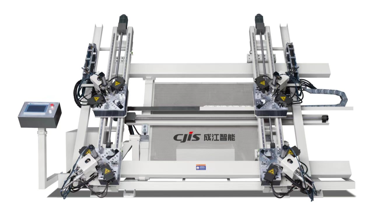 Aluminum Door and Window CNC Four-Head Corner Crimping Machine