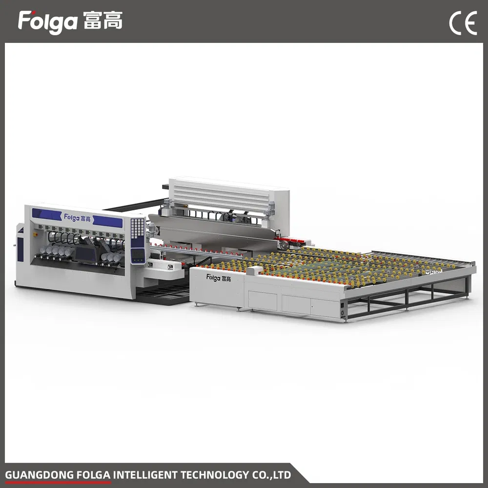 Low-Energy Consumption High-Speed Glass Double Edging Machine for Mixed-Size-Glass Processing