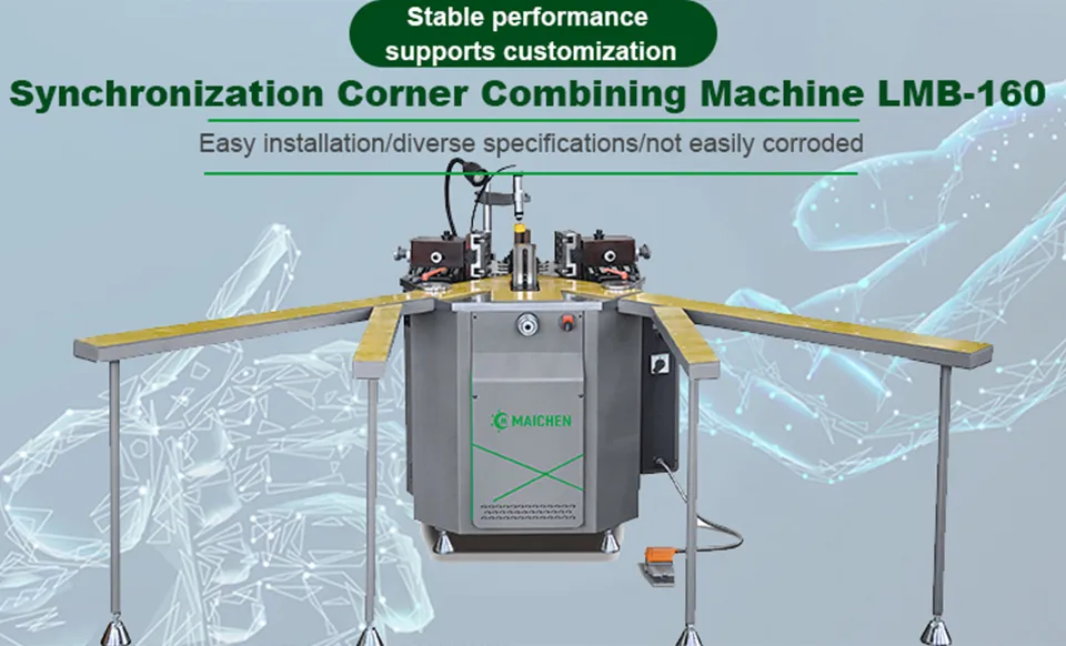 Heavy-Duty Synchronous Corner Crimping Machine