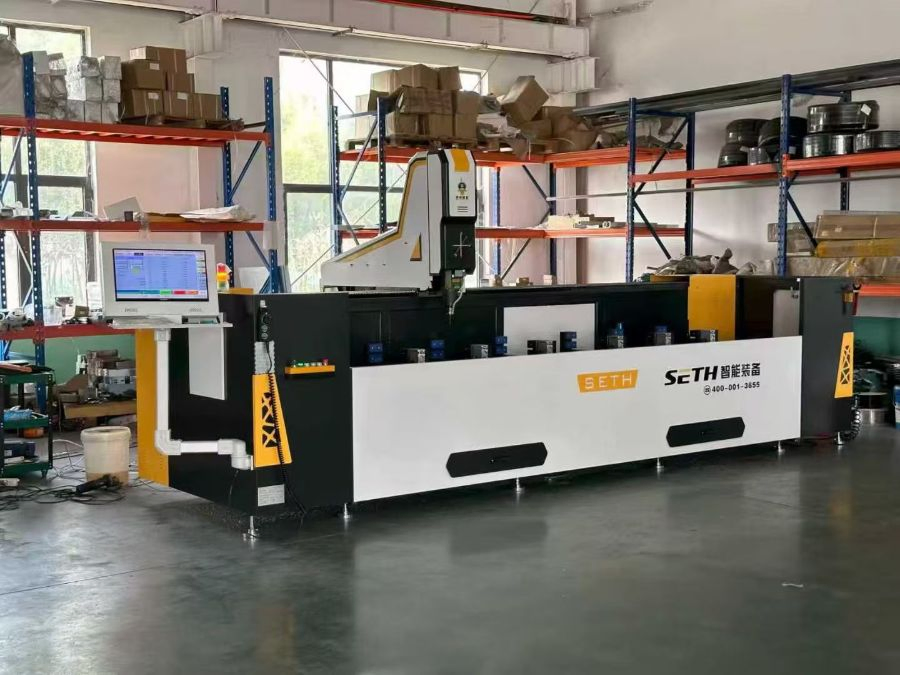 CNC Machining Centres CNC Copy Router for Drilling Milling Tapping Thread of Aluminum/Steel/Copper Profile