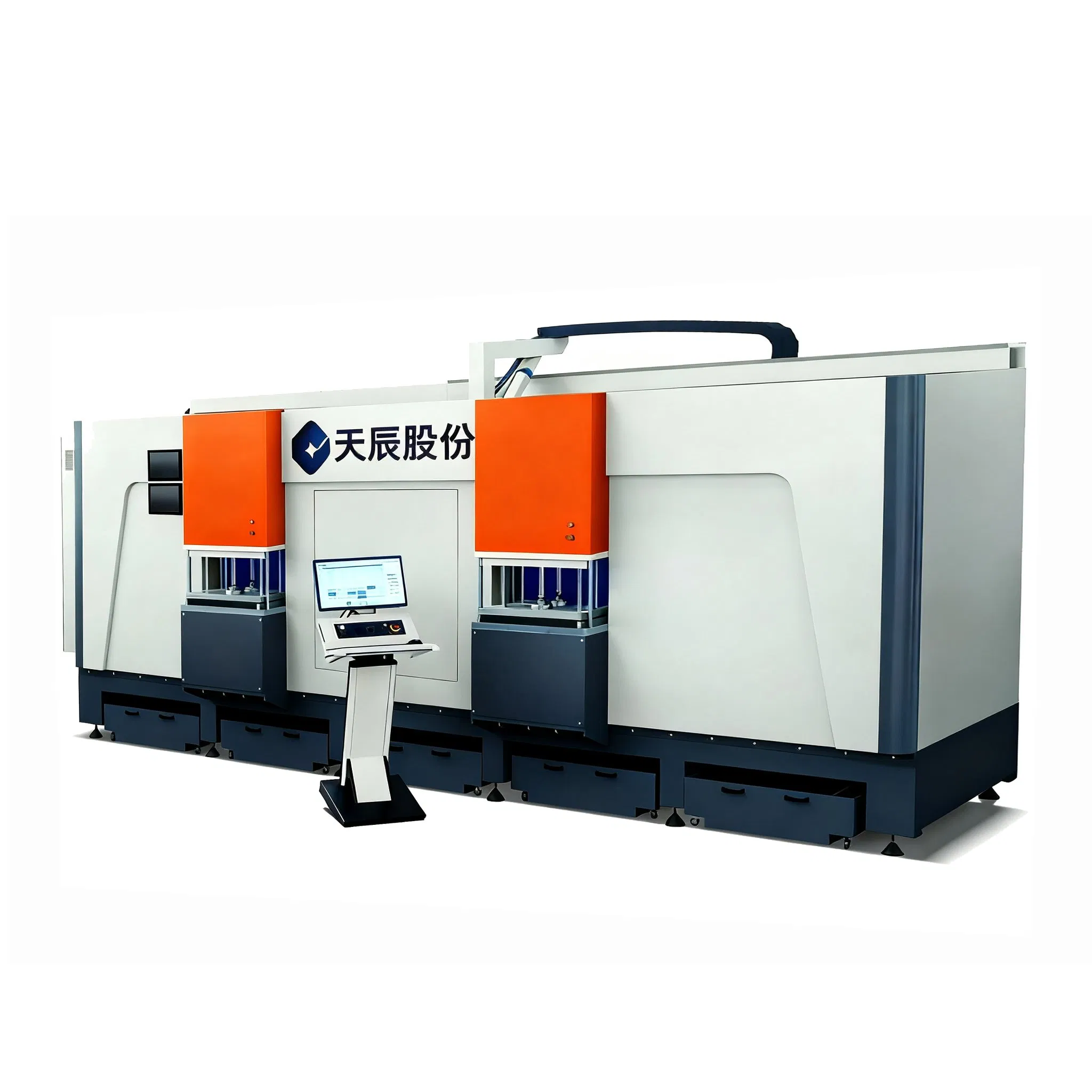 Tianchen 7-Axis End Milling Machine for Aluminum Window Profiles