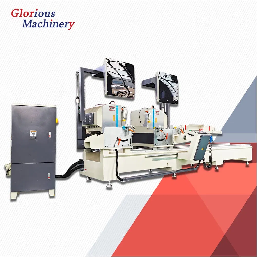 Cutting UPVC Window Machine 45 Degree CNC Profile Aluminium Notching Saw