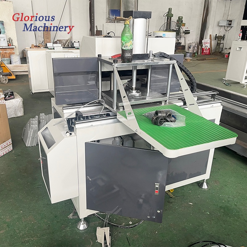 Facade End Machine Automatic Sliding Screen Door up Down Window Aluminum Milling Custom