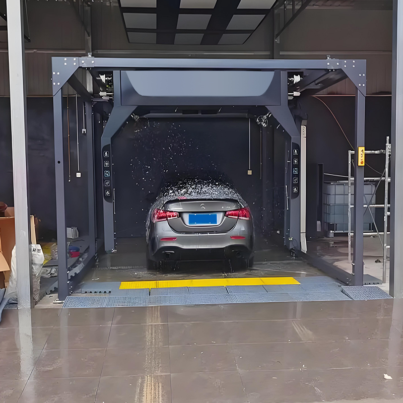 Touchless Car Wash Machine, High-Pressure Cleaning, Multiple High-Pressure Nozzles Without Dead Corners