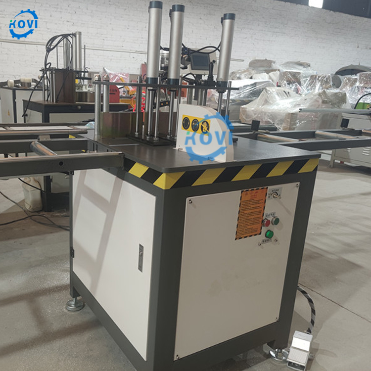 Aluminum Profile 45 and 90 Degree Any Angle Cutting Machine PVC Wood Aluminum Foil Roll Sheet Corner Cutting Machine Door Window Processing Saw Cutter Machine