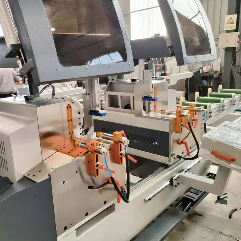 CNC-500*4200 Automatic CNC Double Head Miter Saw Aluminum Door and Windows Frame Profile Cutting Machine