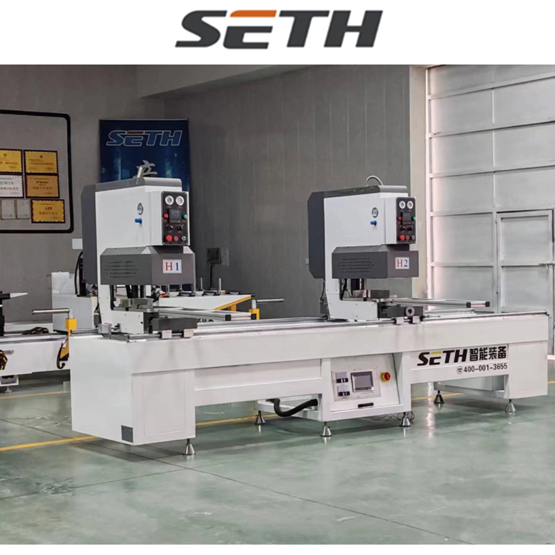 Cheap Price UPVC Profile Window Door Machine UPVC Window Welding Machine Double Head Seamless Welding Machine for UPVC Window Door Making