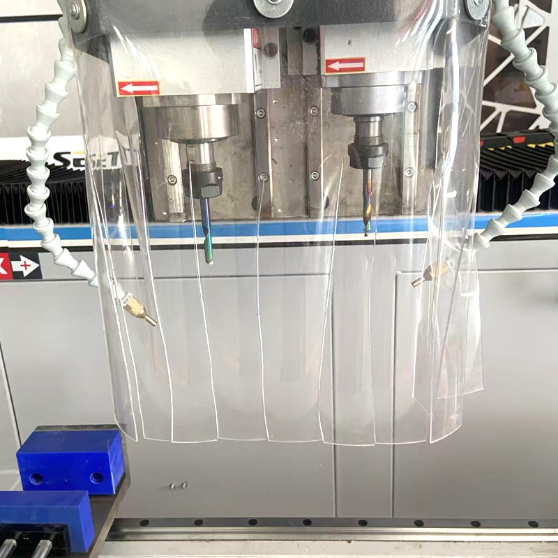 Aluminum Window Door Hinge Drilling CNC Drilling Milling Machine