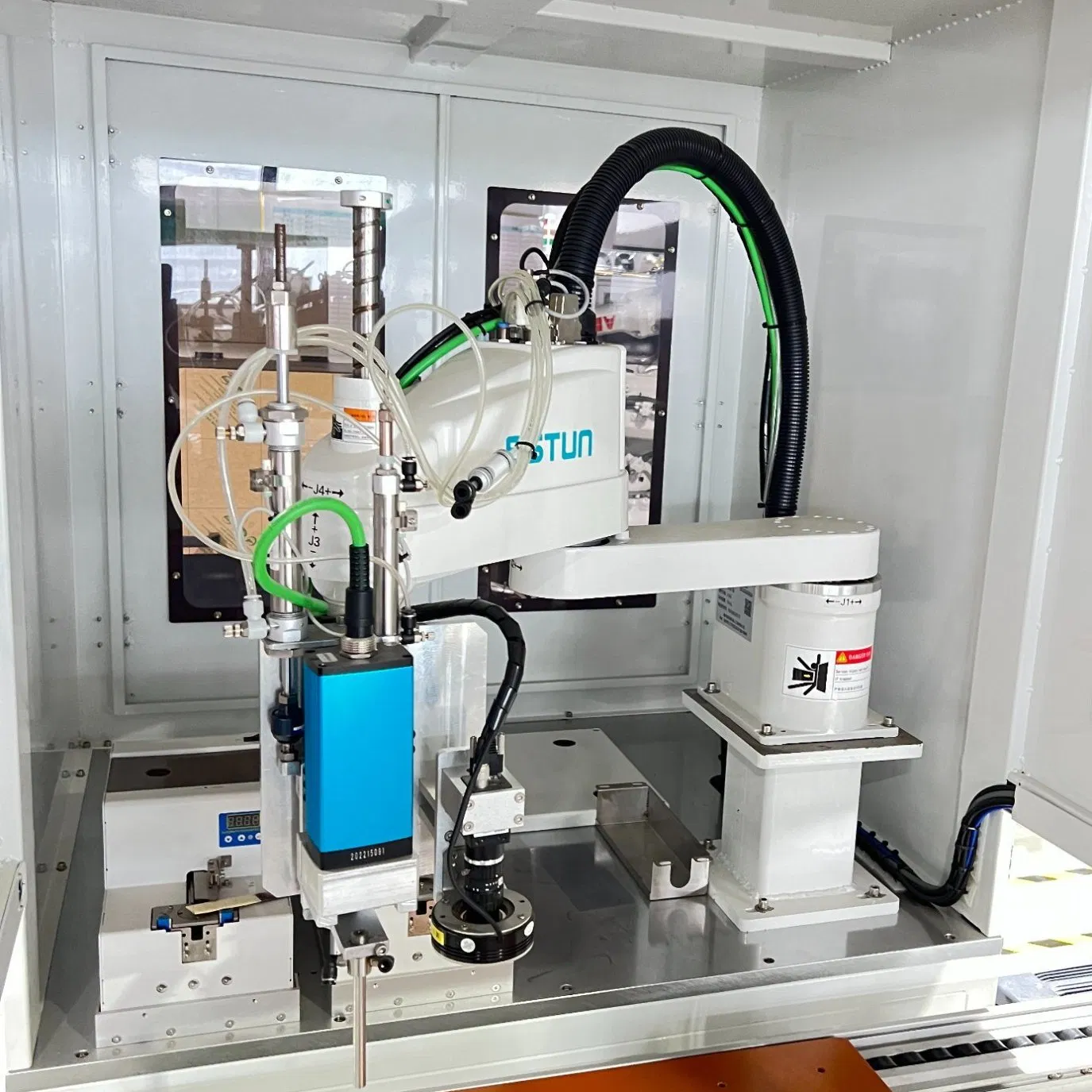 Ra Auto Screw Blowing Feeding Robotic/Fastening Machine/Electric Tool/Automatic Feeder/Fastening Robot for Electronic Assembly Line