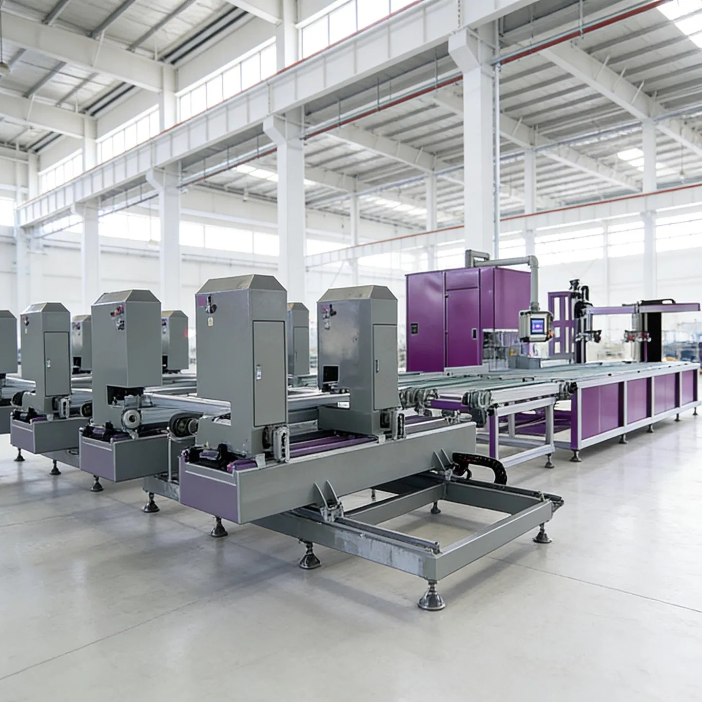 UPVC Door and Window Intelligent Welding and Corner Cleaning Machine