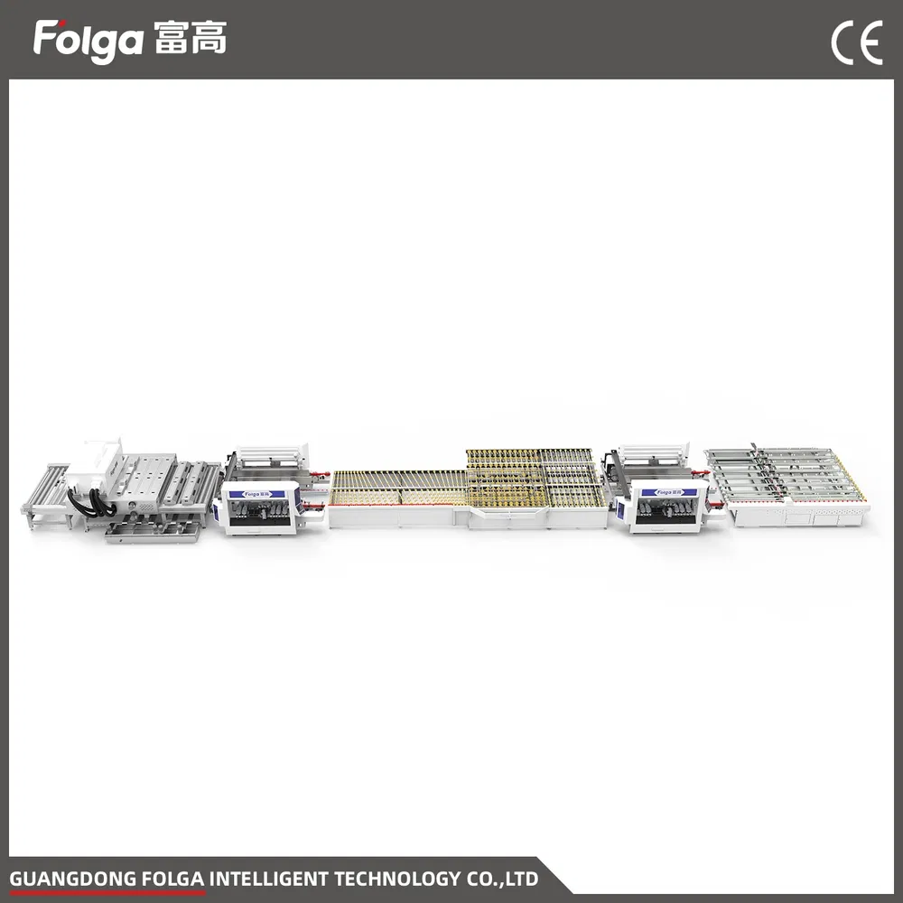 Size Self-Adaptation Metal Glass Double Edge Polishing Machine for Glass Processing