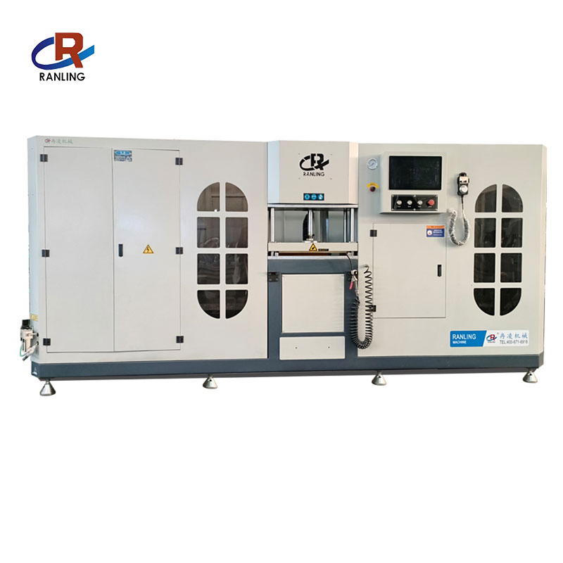 CNC-350 Aluminum Window Making Macnc End Milling Machine for Aluminum Profiles 3-Axis Milling Machine Milling End Face and Drill