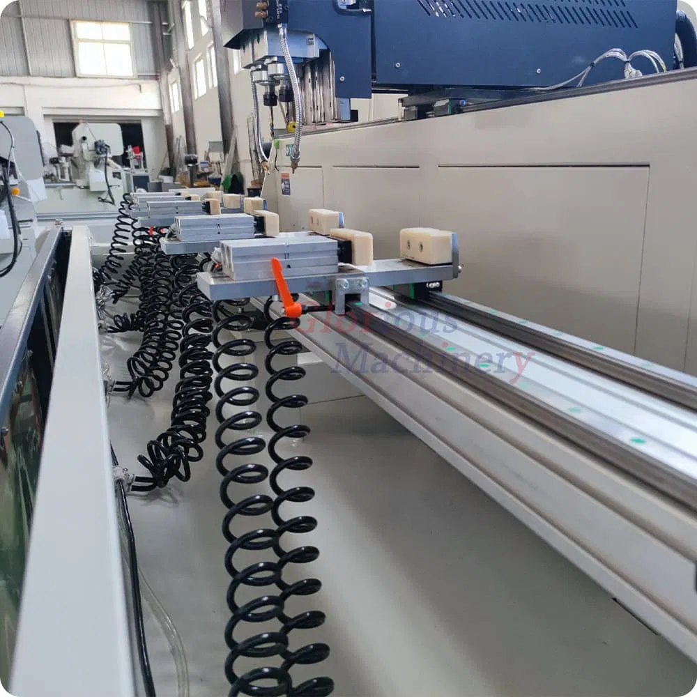 Hinge Drilling Fabricating Door UPVC Milling PVC Window Lock Hole Machine