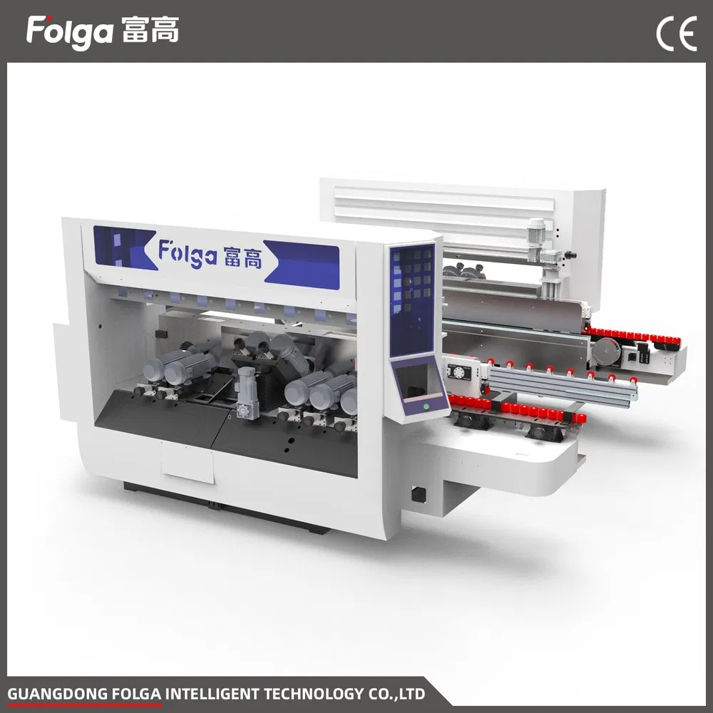 Size Self-Adaptation Metal Glass Double Edge Polishing Machine for Glass Processing