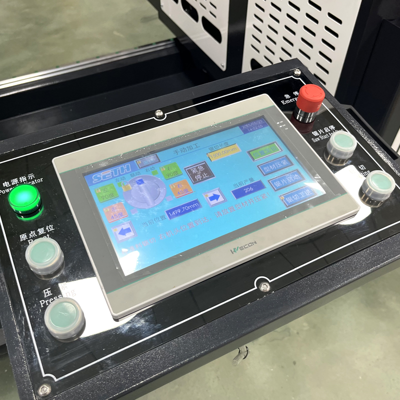 Aluminum Window Cutting Machine CNC Double Head Cutting Saw Machine