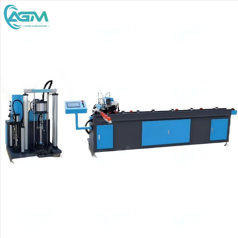 AGM Horizontal Glue Coating Machine for Insulated Glass Production and Sealing