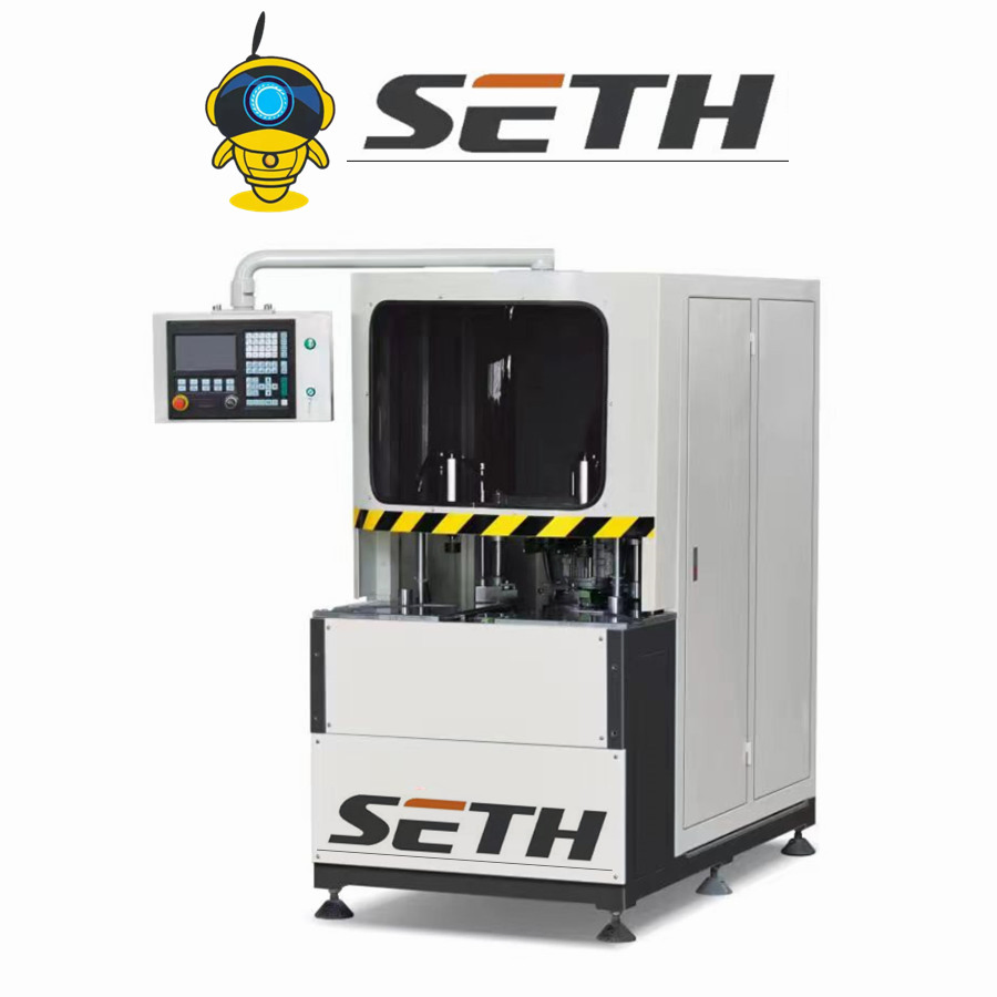 3cutters / 5cutters / 6cutters/9 Cutter Plastic CNC Corner Cleaning Machine Vinyl Window Machine for PVC Profile