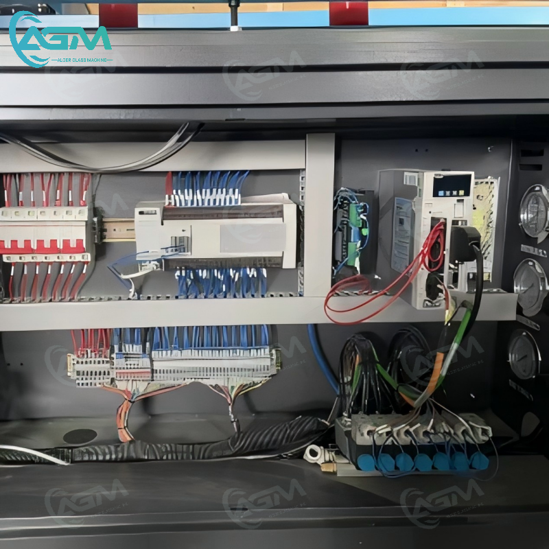 AGM Horizontal Glue Coating Machine for Insulated Glass Production and Sealing