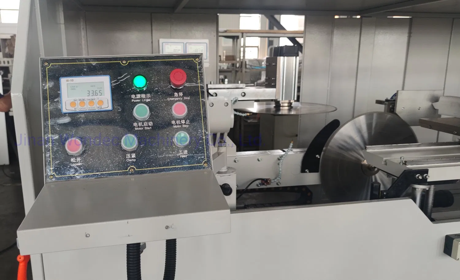 Aluminum Window Machine Notching Saw for PVC and Aluminum Profile