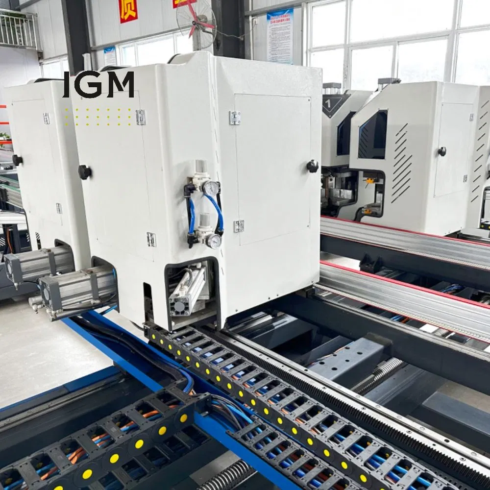 Broach Automatic UPVC Window Corner Welding Cleaning PVC Window and Door Fabrication Machine