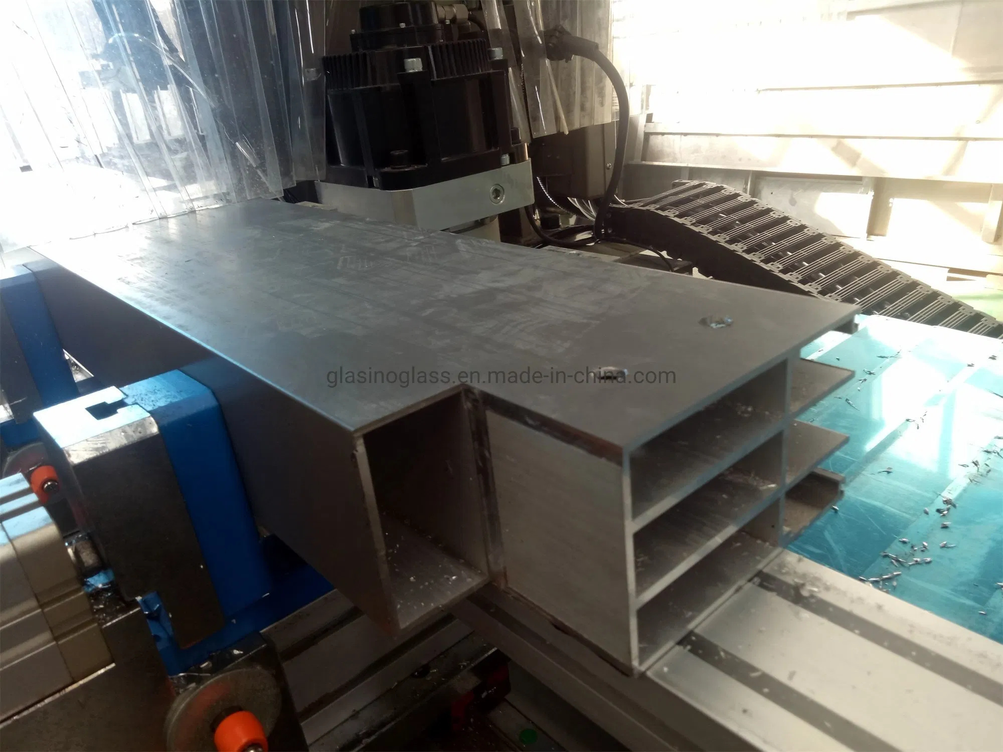 Lm4-CNC-7000 Aluminum Profile 4 Axes CNC Machining Centre for Window Door Sunroom Making