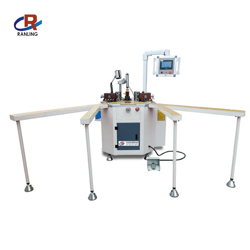 Automatic Aluminum Windows Corner Crimping Machine