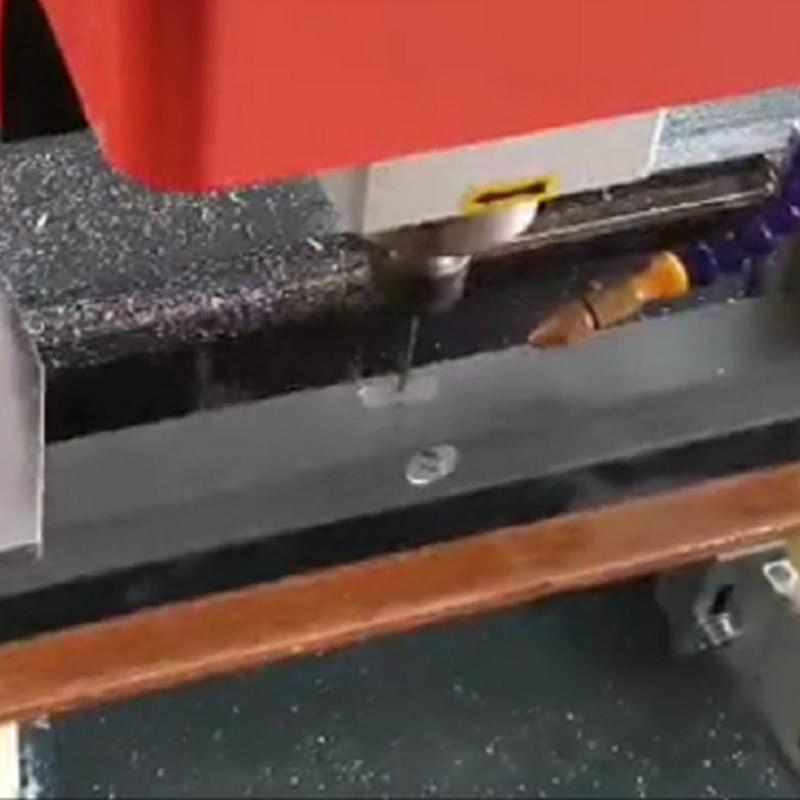 Window Lock Hole Making Aluminium Profile CNC Milling Aluminum Extrusion Drilling Machine