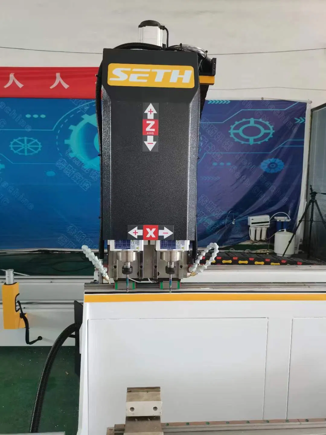 CNC Machine Double Head Drilling Machine Milling Machine for Aluminum Profile