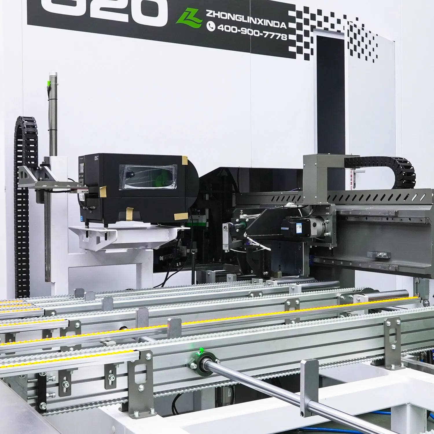 G20 CNC Aluminum Profile Machining Center PVC Cutter Machine for Window-Door Cutting Drilling Equipment Milling and Laser Marking Template