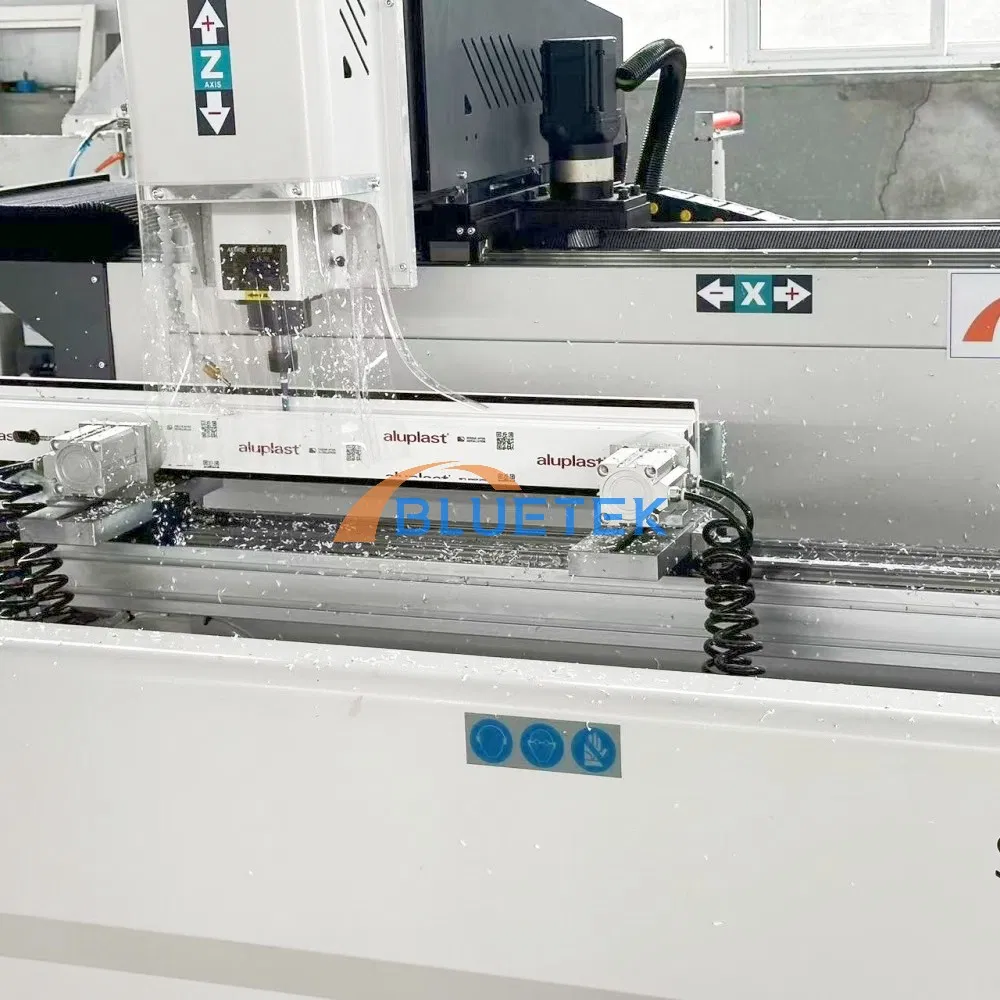 1200mm CNC Aluminum Profile Drilling Aluminum Window Milling Machining Center