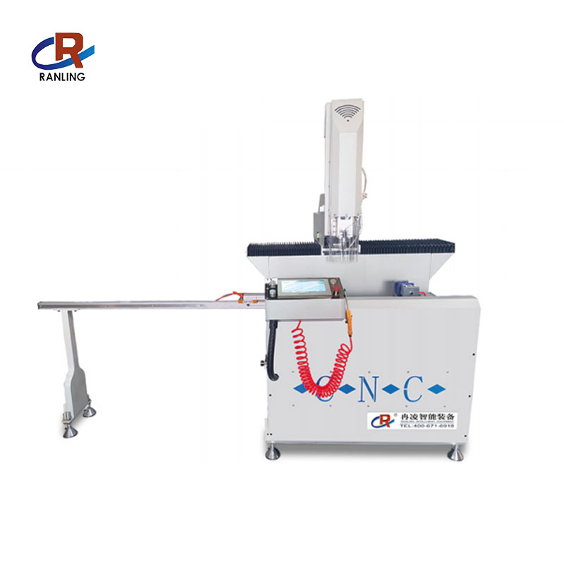Automatic Drilling Punching and Milling Machine for Aluminum PV Solar Bracket Frame