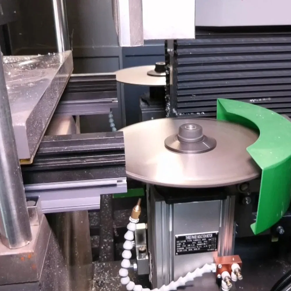 High-Precision CNC 5-Axis End Milling Machine with Dual 3kw Spindles (Linear Guide Rails for Aluminum Profiles)