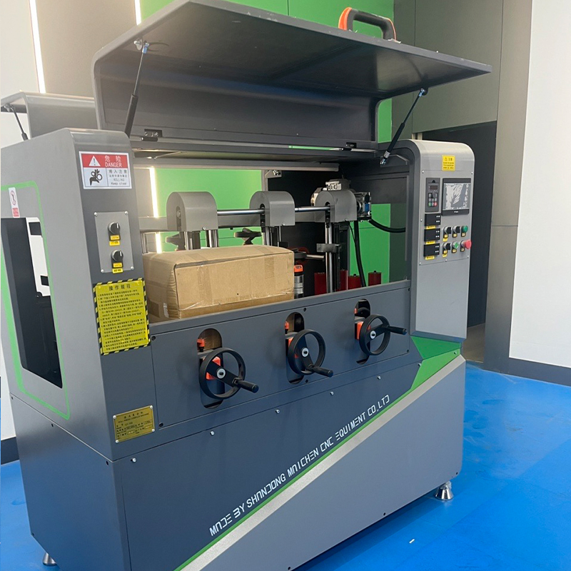 CNC Rolling Compound Machine with VFD Speed Control for Accurate Aluminum Profile Rolling